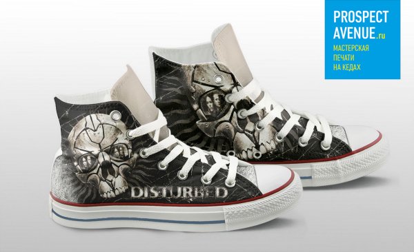 Кеды PROSPECT AVENUE «Disturbed Skull»