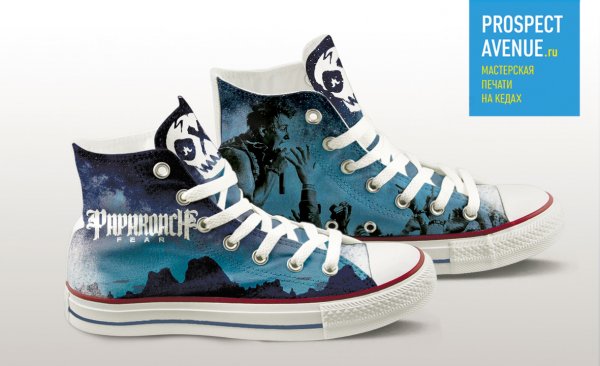 Кеды PROSPECT AVENUE Papa Roach «Fear»