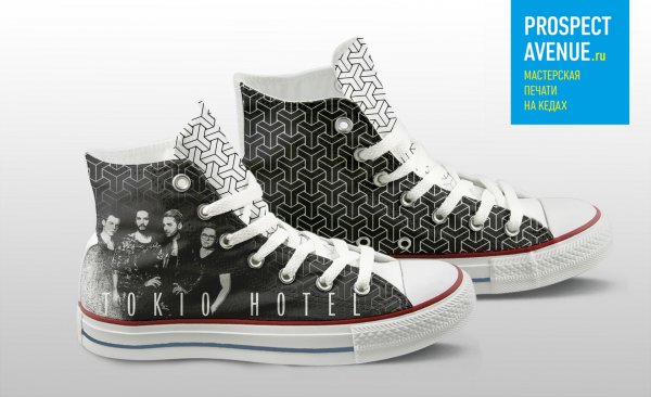Кеды PROSPECT AVENUE Tokio Hotel «Участники группы Tokio Hotel»