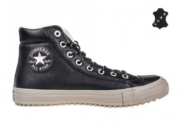 Кожаные кеды Converse Chuck Taylor All Star Boot PC 157462 черные