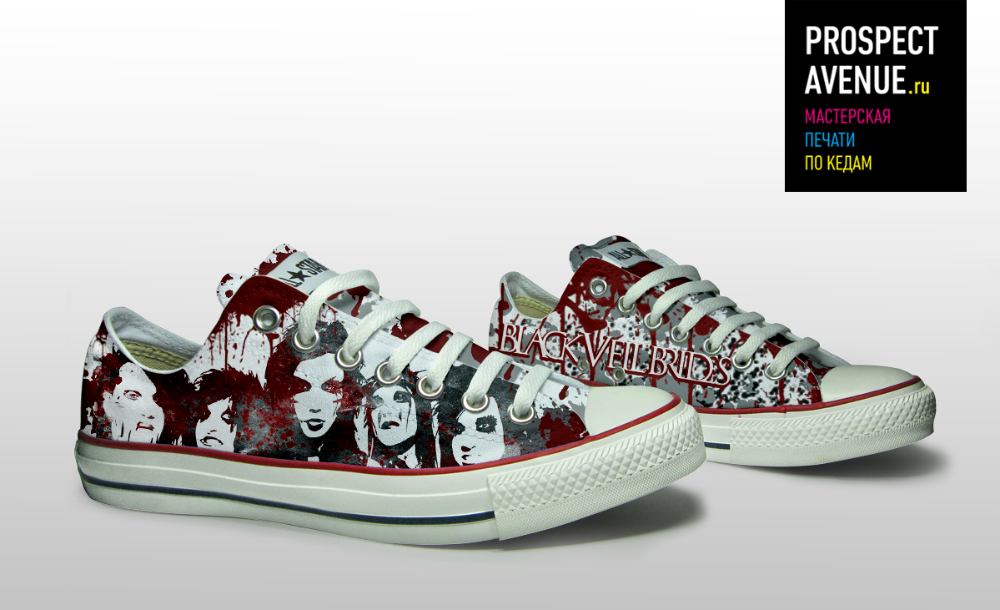 Кеды Converse «Black Veil Brides»