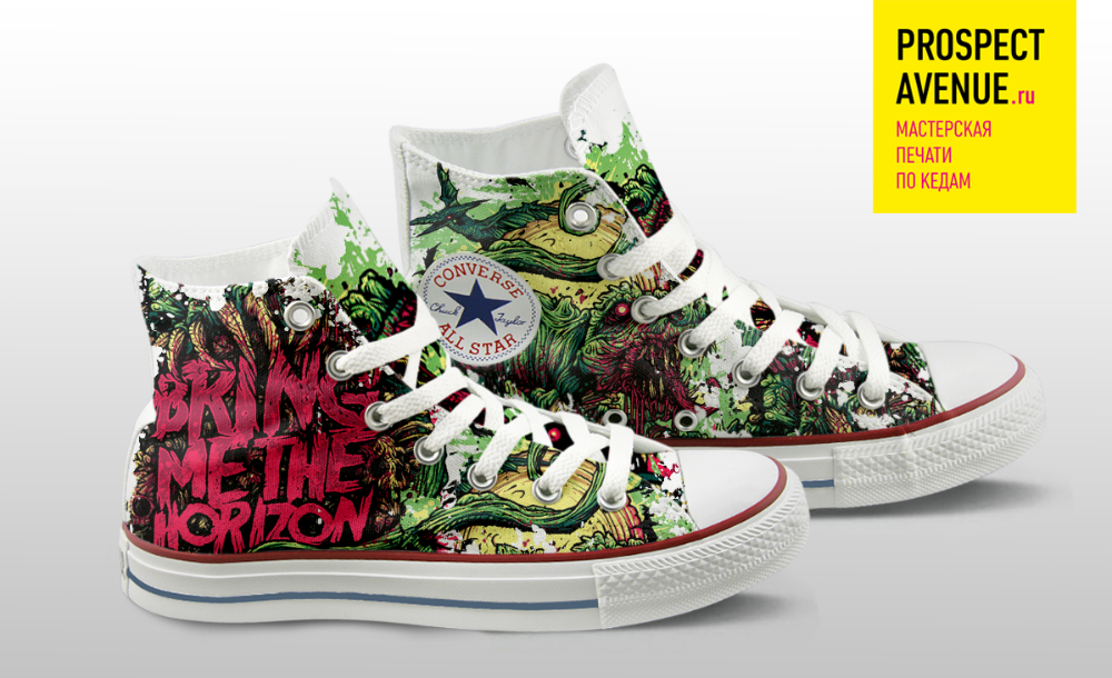 Кеды Converse «Bring Me The Horizon»