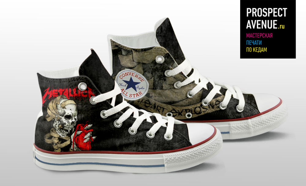 Кеды Converse «Heart Explosive»