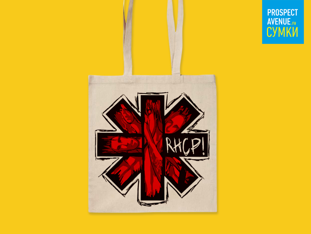 Сумка холщовая «Red Hot Chili Peppers» 