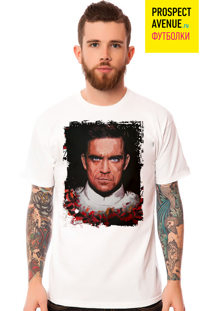 Мужская футболка «Robbie Williams»