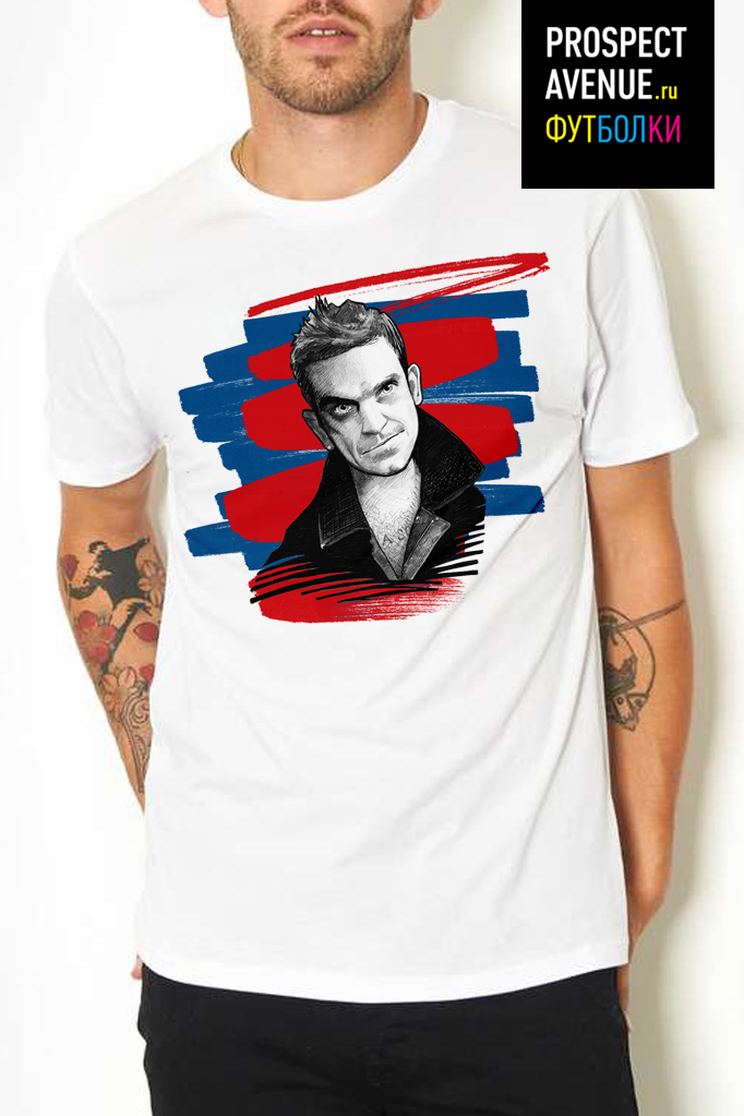 Мужская футболка «Robbie W»