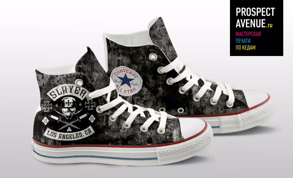Кеды Converse «Slayer Los Angeles»