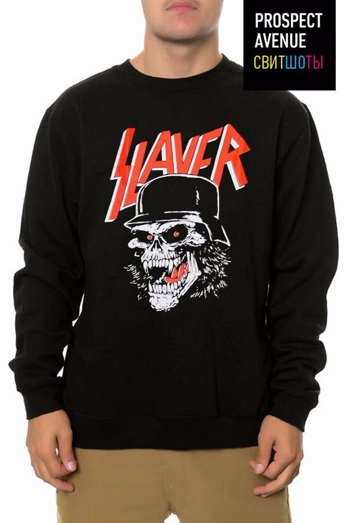 Мужской свитшот «Slayer Череп»