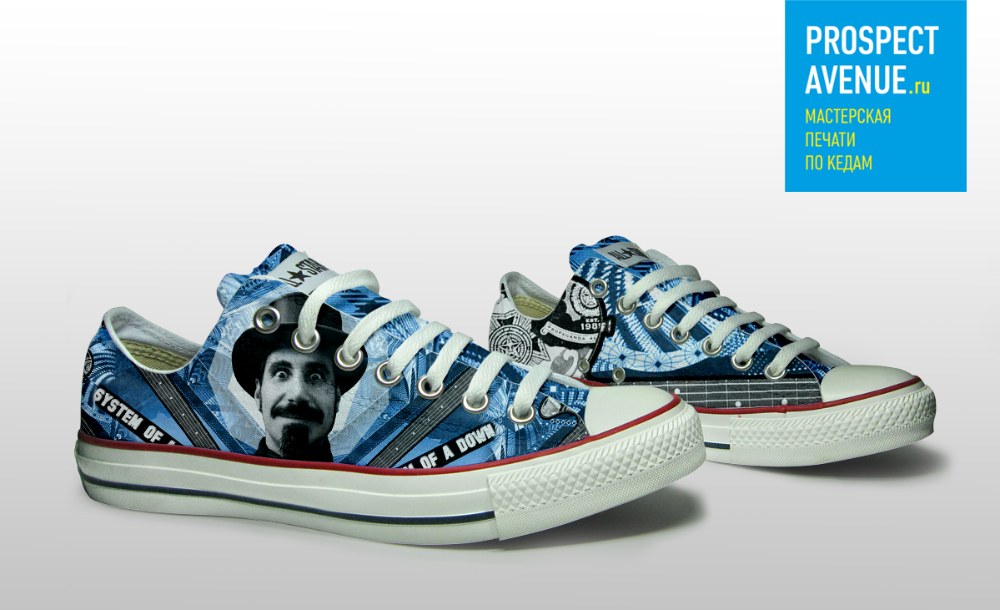 Кеды Converse «System Of A Down Serj»
