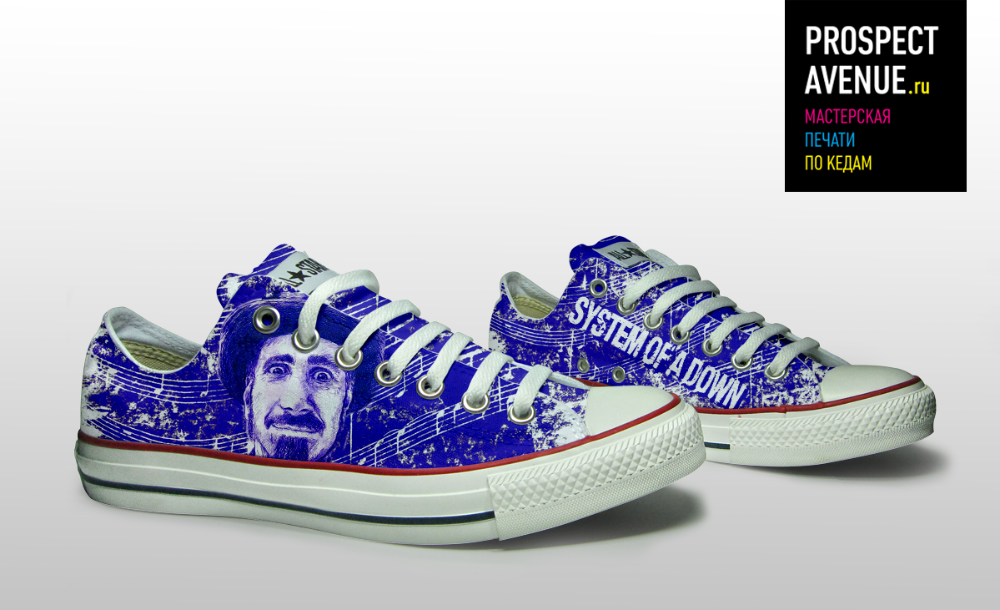 Кеды Converse «SOAD music»