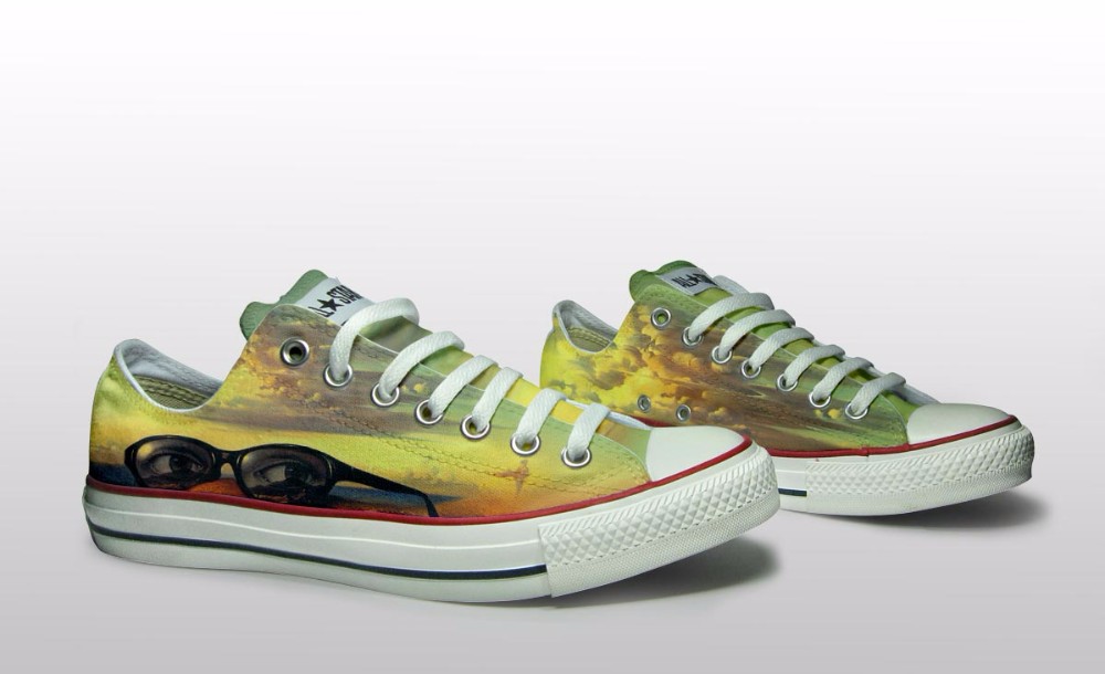 Кеды Converse «Забытые очки Владимира Куша»