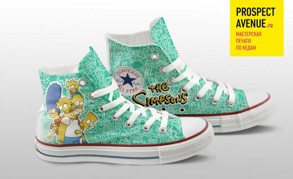 Кеды Converse «Simpsons»