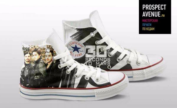 Кеды Converse «30 Seconds To Mars»