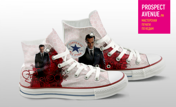 Кеды Converse «Мориарти: Приведите Шерлока» 