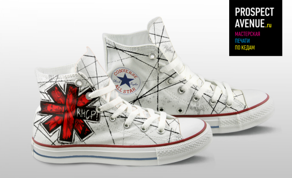 Кеды Converse «Red Hot Chili Peppers»
