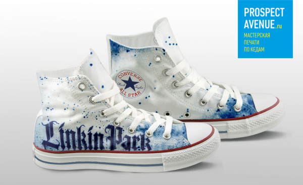 Кеды Converse «Готическое лого»