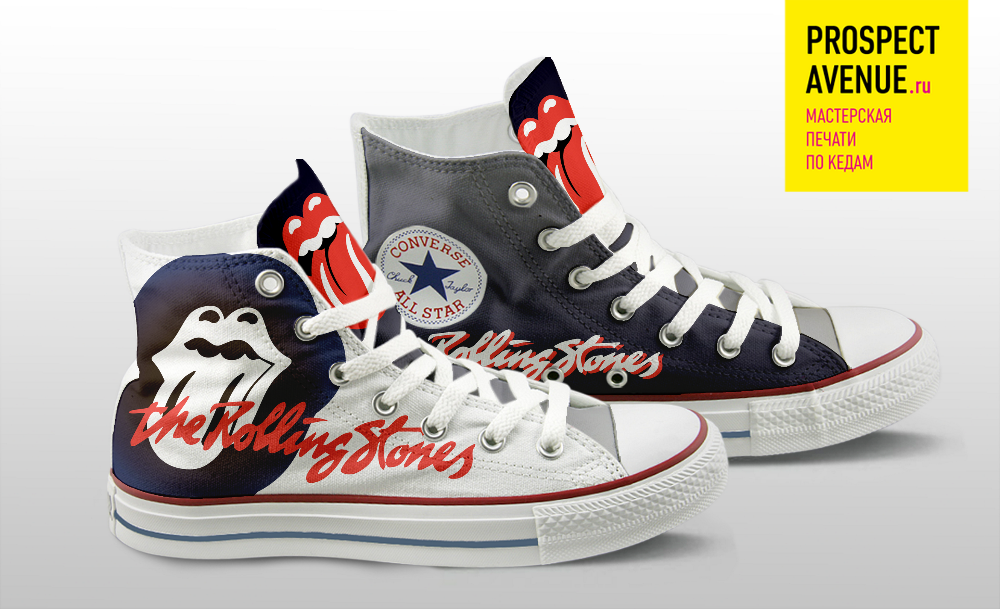 Кеды Converse «Губы»