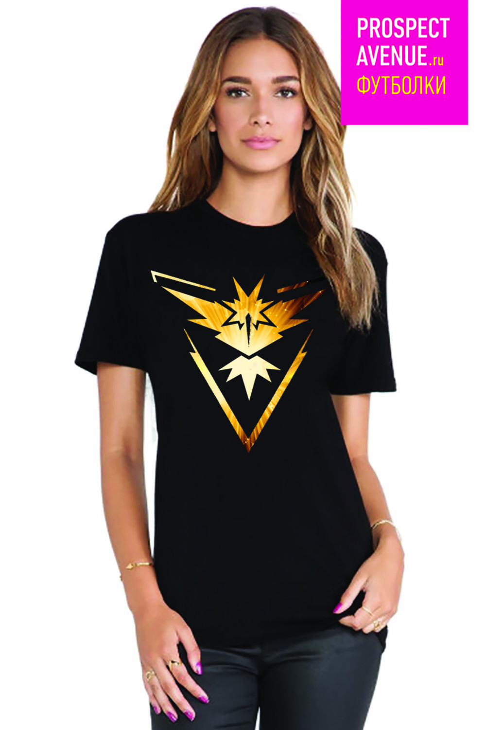 Женская футболка «Team Instinct Zapdos»