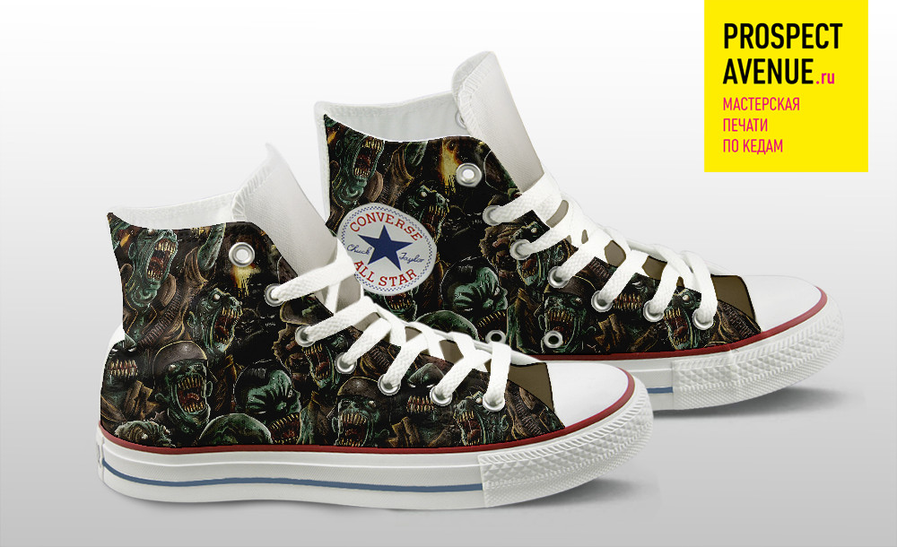 Кеды Converse «Зомбаки»