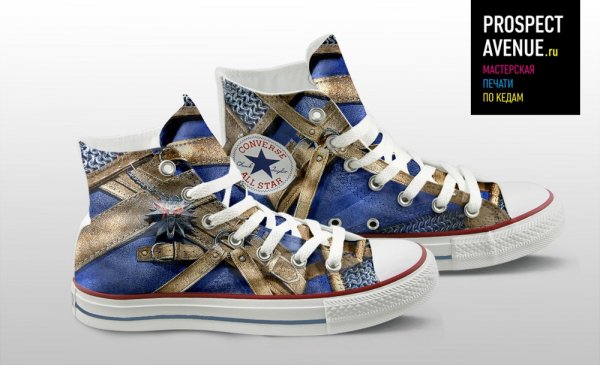 Кеды Converse «Костюм Геральта»