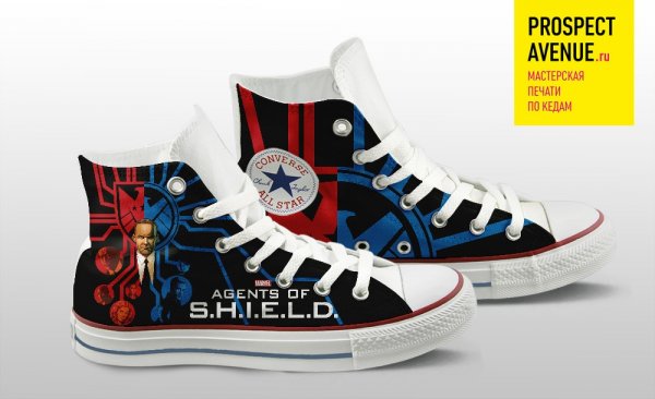 Кеды Converse «SHIELD of future and past»