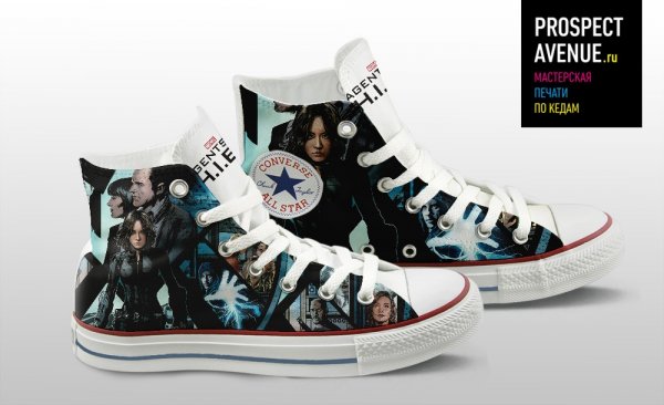 Кеды Converse «Агенты Щ.И.Т.а»