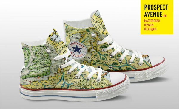 Кеды Converse «Средневековая Европа»