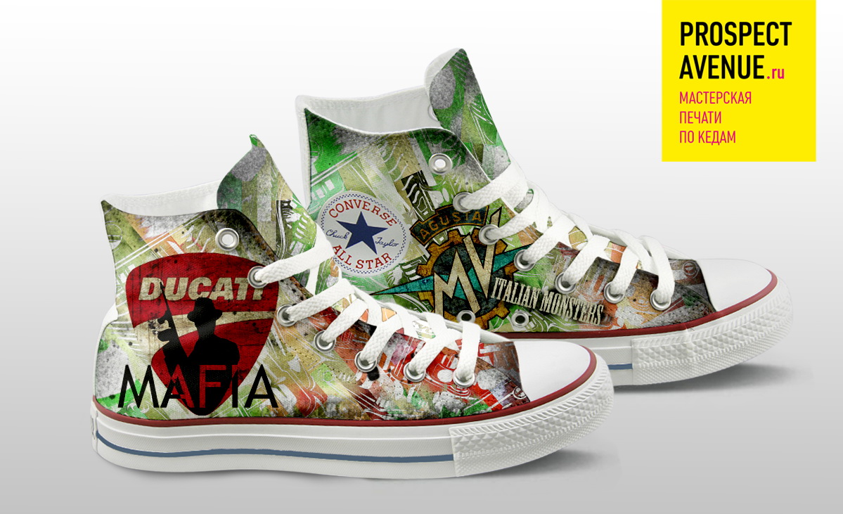 Кеды Converse «Italian Monsters»