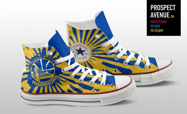 Кеды Converse «NBA Warriors»