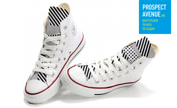 Кеды Converse «Штрихи и точки»