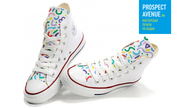 Кеды Converse «Каляки-маляки»