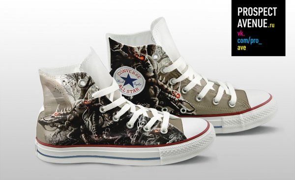 Кеды Converse «Биомеханические монстры»