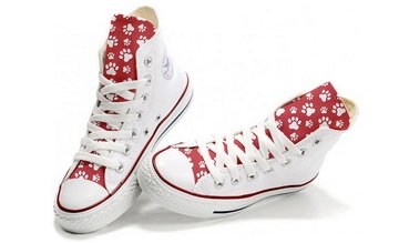 Кеды Converse «Следы лап»