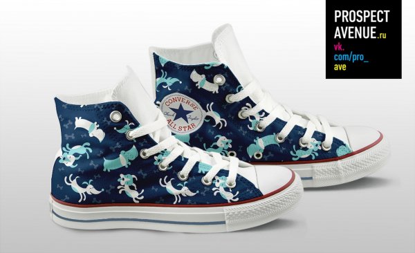 Кеды Converse «Барбосики»