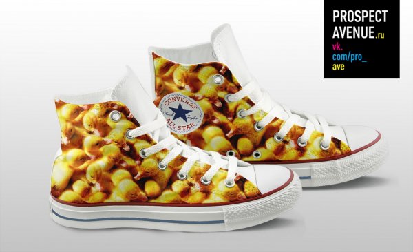 Кеды Converse «Цыплята»