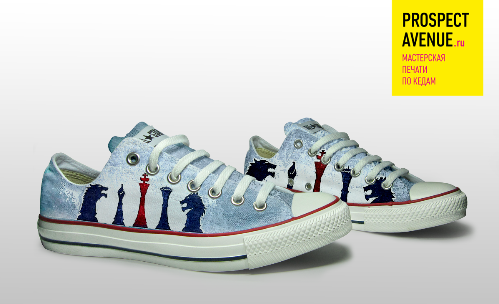 Кеды Converse «Шахматы» 