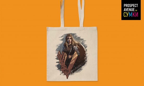 Холщовая сумка «Дева щита»