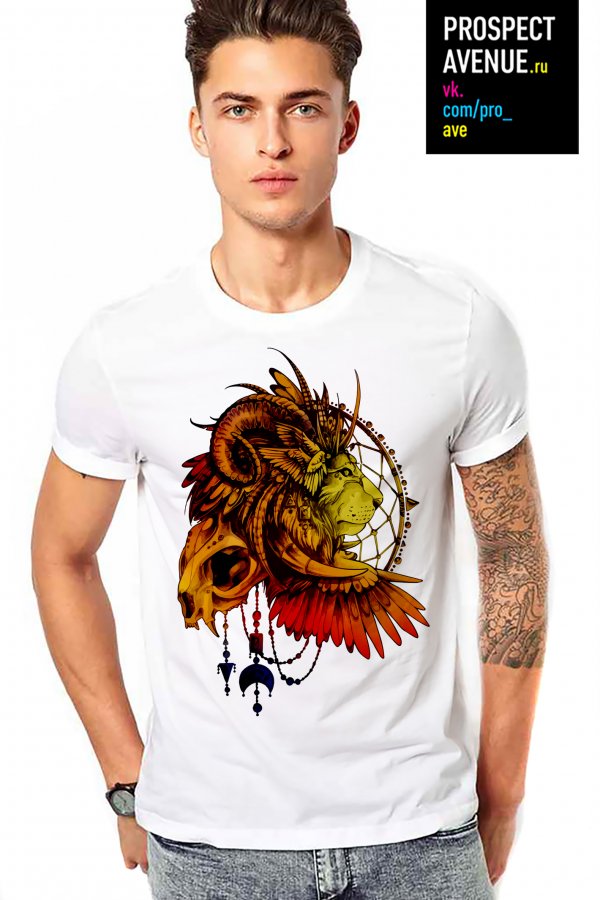 Мужская футболка «Tribal Lion»