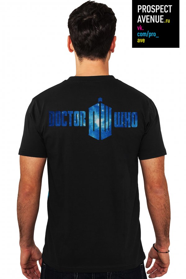 Мужская футболка «Doctor Who logo»