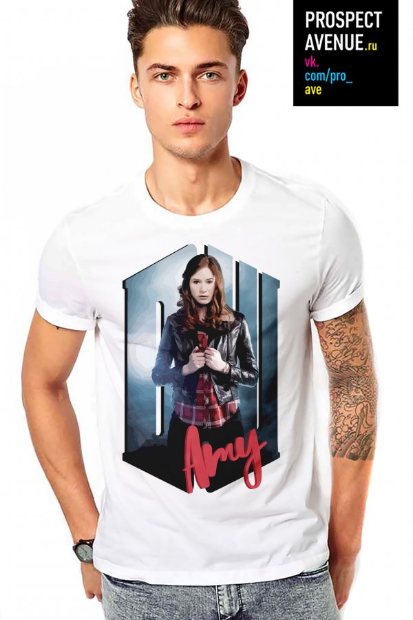 Мужская футболка «Эми Понд»