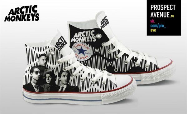 Кеды Converse «Arctic Monkeys участники группы»