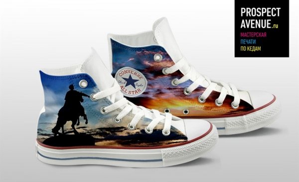 Кеды Converse «Cанкт-Петербург: Памятник Петру»