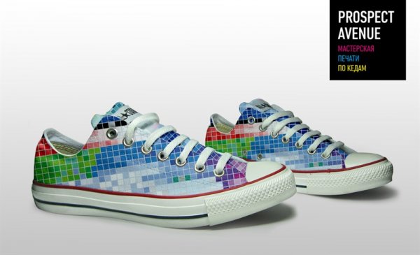 Кеды Converse «Пиксели»
