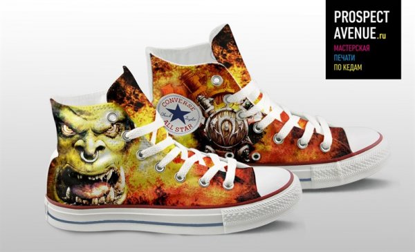 Кеды Converse «For the Horde»