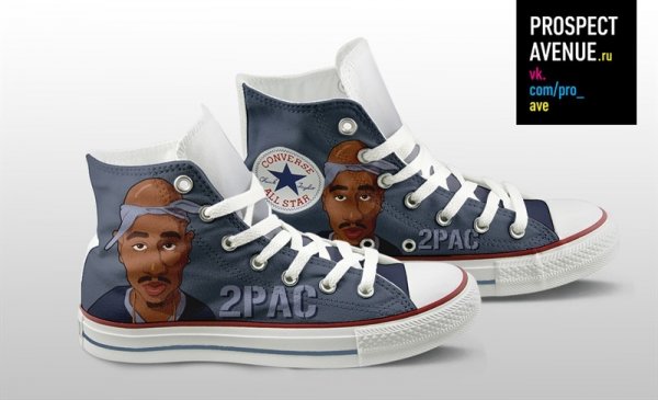 Кеды Converse «Тупак»