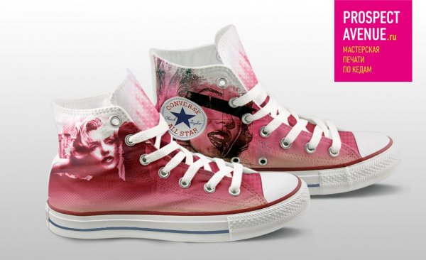 Кеды Converse «Мэрилин Монро»