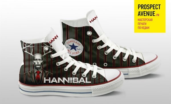 Кеды Converse «Ганнибал с рогами»