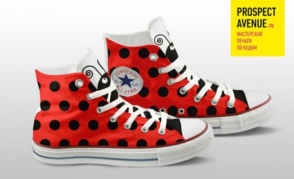 Кеды Converse «Ladybug»
