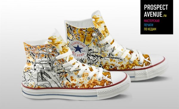 Кеды Converse «Counter-Strike Bomb»