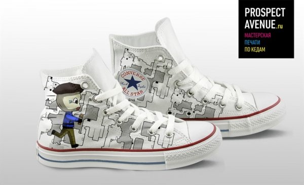 Кеды Converse «Игрок в Counter Strike»